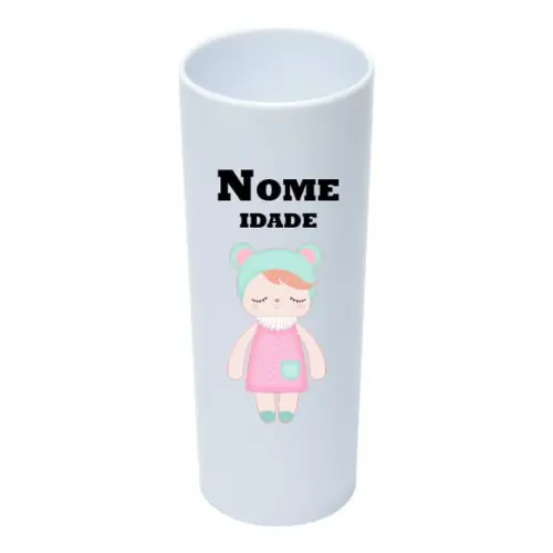 Copo Long Drink 350ml Personalizado Metoo Doll