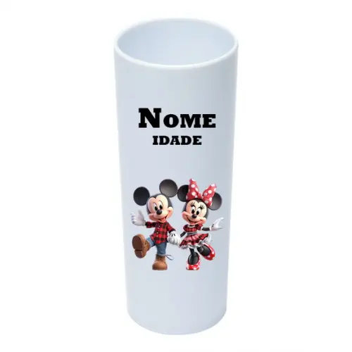 Copo Long Drink 350ml Personalizado Mickey Fazendeiro