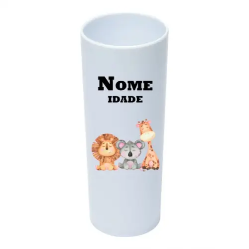 Copo Long Drink 350ml Personalizado Safari