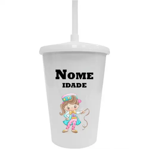 Copo Twister 400ml Personalizado Circo Candy