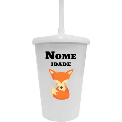 Copo Twister 400ml Personalizado Bosque