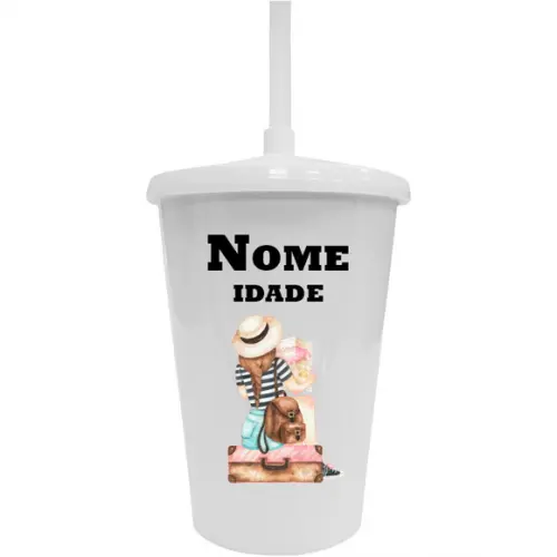 Copo Twister 400ml Personalizado Viagem