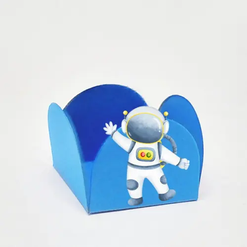 Forminha para Docinhos Tema Astronauta 50 Unidades