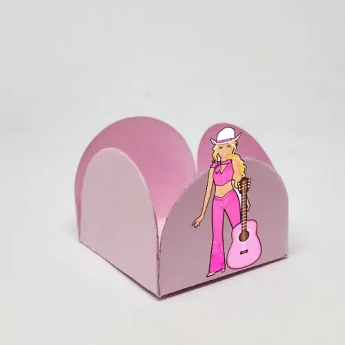 Forminha para Docinhos Tema Barbie Cowboy