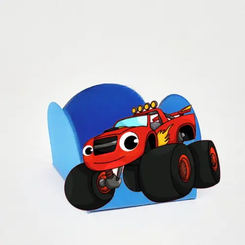 Forminha para Docinhos Tema Blaze And Monster Machines