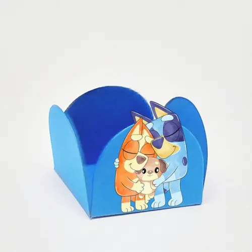 Forminha para Docinhos Tema Bluey50 Unidades
