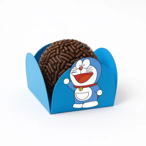 Forminha para Docinhos Tema Doraemon 50 Unid.