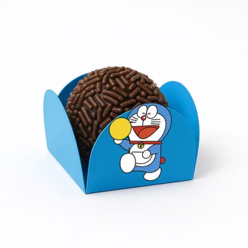 Forminha para Docinhos Tema Doraemon 50 Unid.