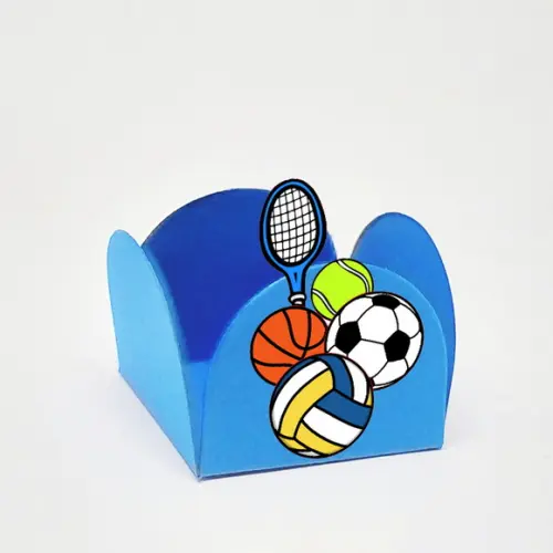 Forminha para Docinhos Tema Esporte 50 Unidades