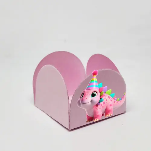 Forminha para Docinhos Tema Festa dos Dinossauros 50 Unid.