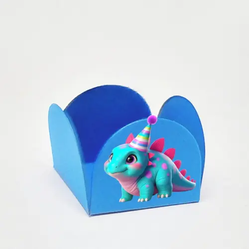 Forminha para Docinhos Tema Festa dos Dinossauros 50 Unid.