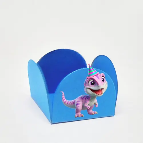 Forminha para Docinhos Tema Festa dos Dinossauros 50 Unid.