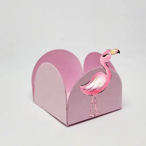 Forminha para Docinhos Tema Flamingo