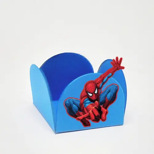 Forminha para Docinhos Tema Homem Aranha 50 Unidades