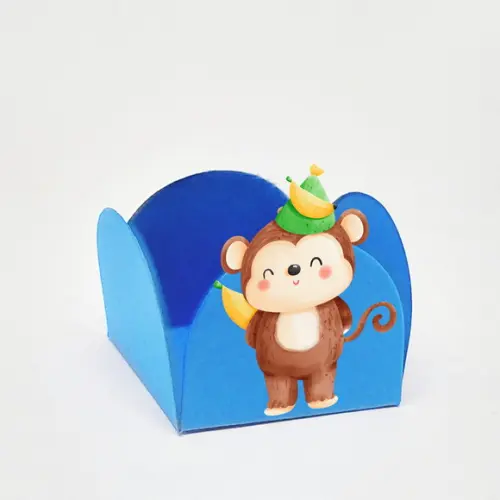 Forminha para Docinhos Tema Macaquinho 50 Unid.