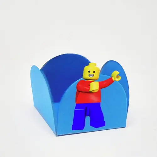 Forminha para Docinhos Tema Lego