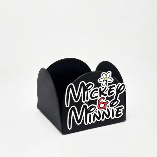 Forminha para Docinhos Tema Mickey e Minnie 50 Unidades