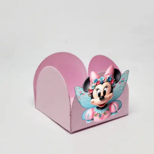 Forminha para Docinhos Tema Minnie Fada 50 Unid.