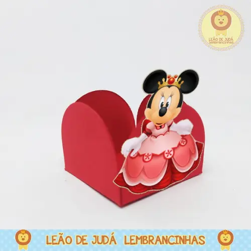 Forminha para Docinhos Tema Minnie Realeza