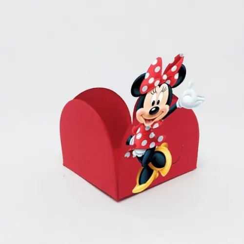 Forminha para Docinhos Tema Minnie Vermelha