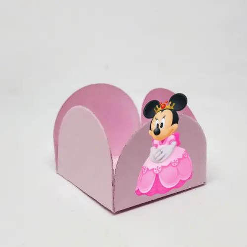 Forminha para Docinhos Tema Minnie Realeza 50 Unidades