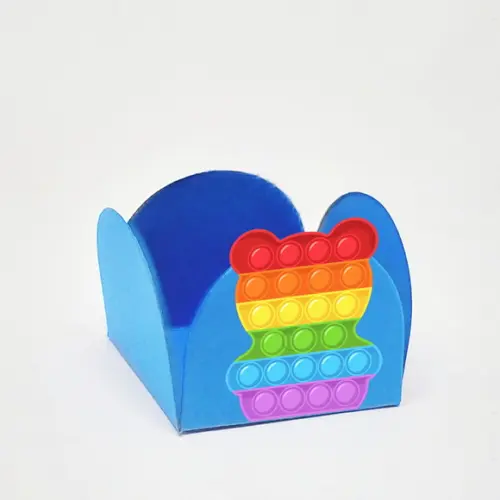 Forminha para Docinhos Tema Pop It 50 Unidades