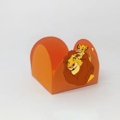 Forminha para Docinhos Tema Rei Leão 50 Unidades