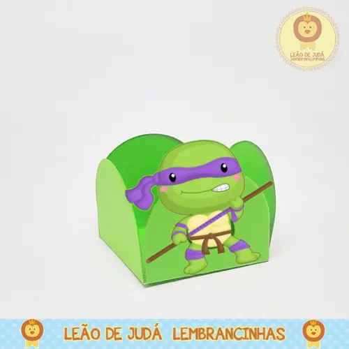 Forminha para Docinhos Tema Tartarugas Ninjas