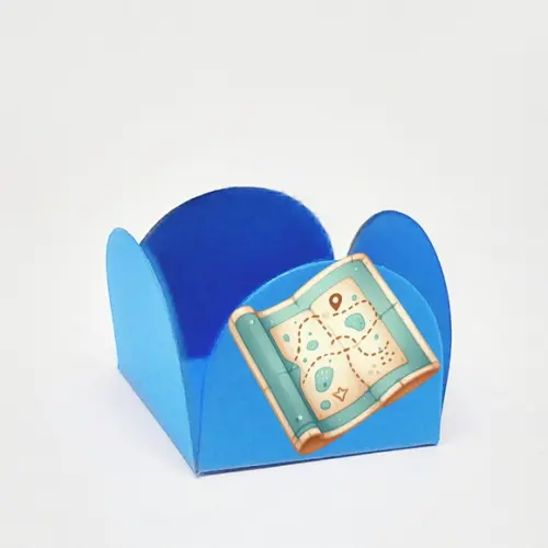 Forminha para Docinhos Tema Urso Aviador 50 Unid.
