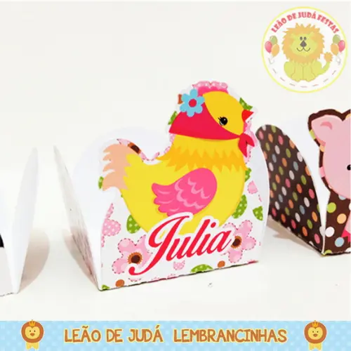 Forminha tema Fazendinha
