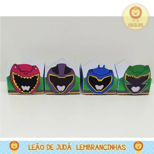 Forminha Tema Power Rangers