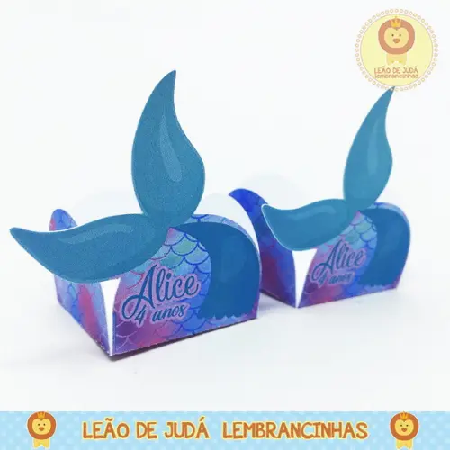Forminha Tema Sereia