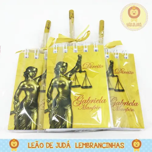 Kit bloquinho e lápis tema Formatura