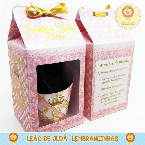 Kit Jardinagem Tema Reinado
