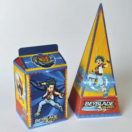 Kit Lembrancinhas Beyblade - 20 Caixinhas