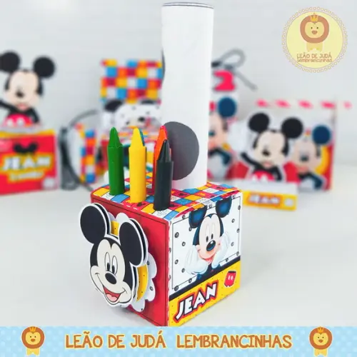 kit para colorir tema mickey