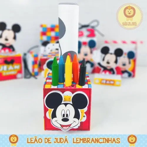 kit para colorir tema mickey