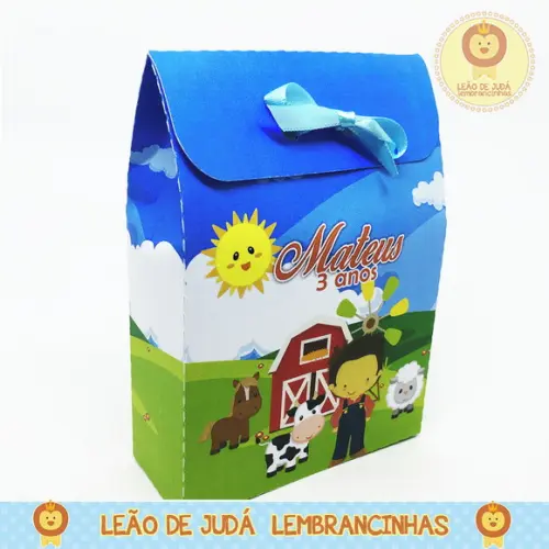 Lembrancinhas Caixa Docinho Fazendinha