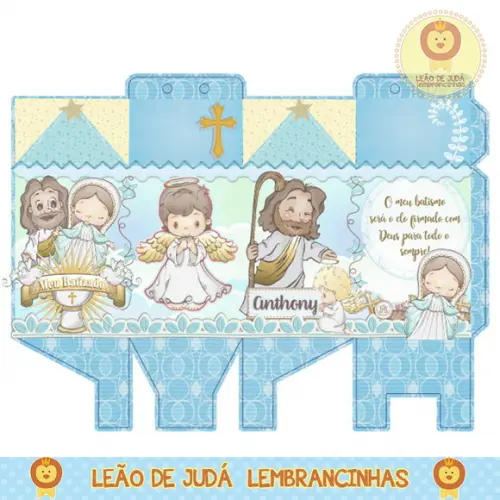 Lembrancinhas Caixa Milk Batizado