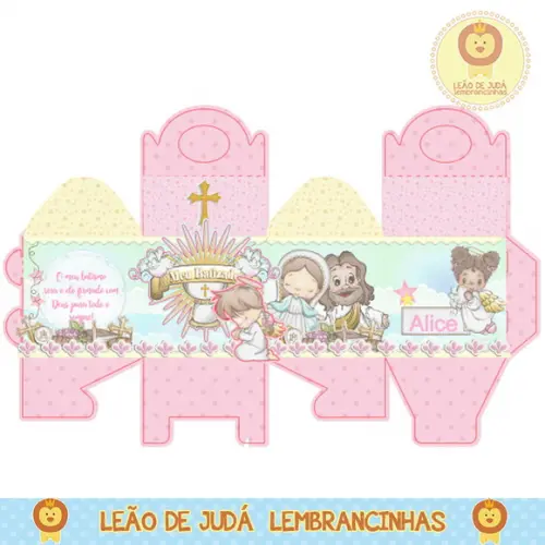 Lembrancinhas Caixa para Festa Batizado