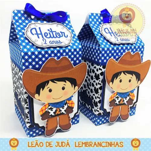 Lembrancinhas Caixa Milk Fazendinha