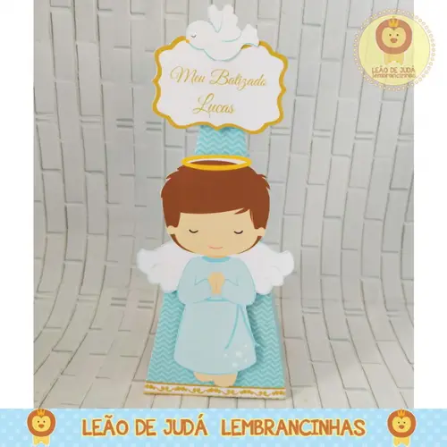 Lembrancinhas Caixinha para Festa Tema Batizado