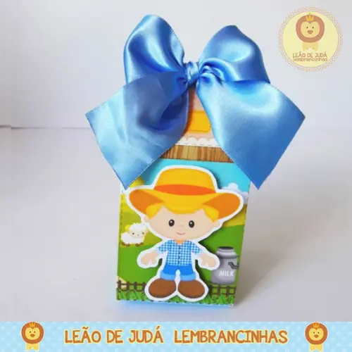 Lembrancinhas Caixinha para Festa Tema Fazendinha