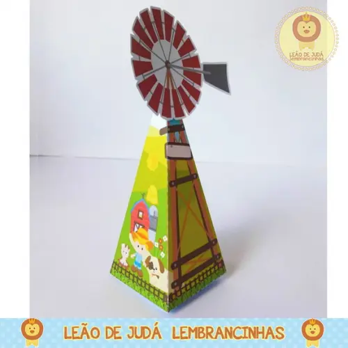 Lembrancinhas Caixinha para Festa Tema Fazendinha
