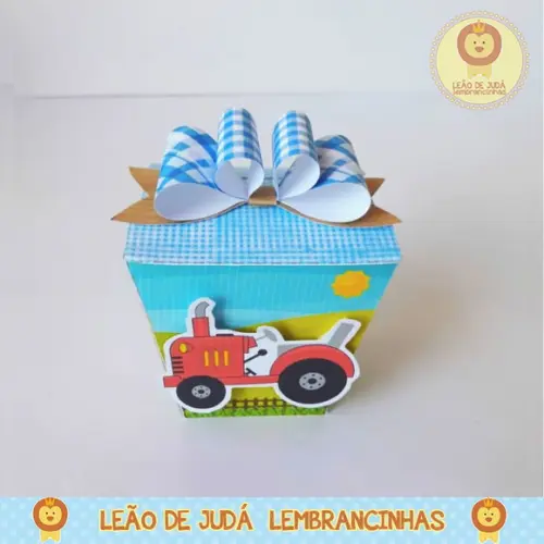 Lembrancinhas Caixinha para Festa Tema Fazendinha