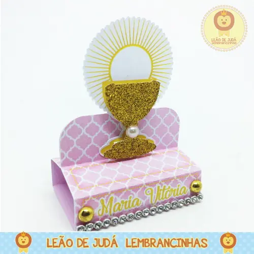 Lembrancinhas Porta Bis Duplo Tema Batizado Modelo2