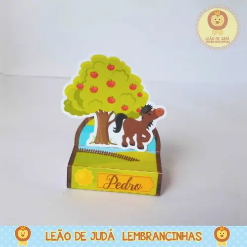 Lembrancinhas Porta Bis Duplo Fazendinha