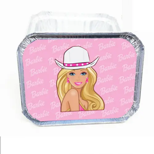 Marmitinha 250g Lembrancinhas Tema Barbie Cowboy