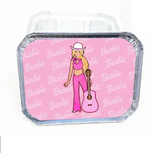 Marmitinha 250g Lembrancinhas Tema Barbie Cowboy