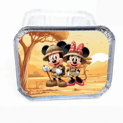 Marmitinha 250g Lembrancinhas Tema Mickey Safari